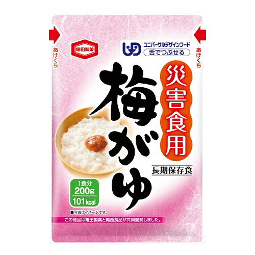 亀田製菓 ※b_災害食用 梅がゆ 40袋