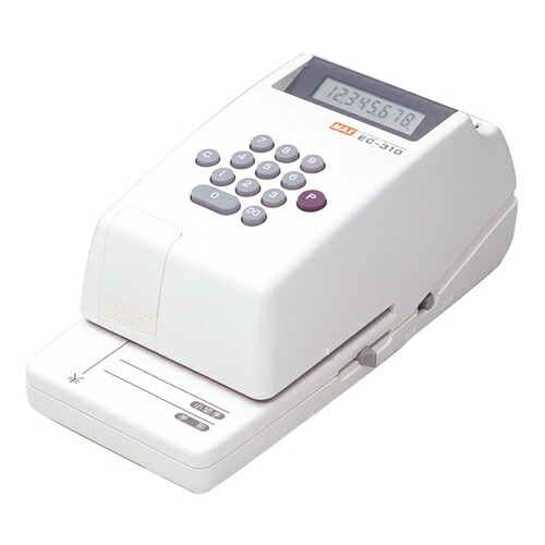 マックス 電子チェックライター EC-310 4902870013806 国産品 8桁 公式サイト マックス 電子チェックライター EC-310 4902870013806 国産品 8桁