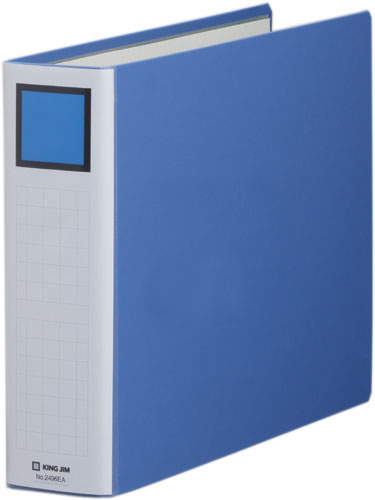 2496EAｱｵ 第一人者整理保存用具 スーパードッチ 脱・着 たわい無い 青 2496EA 第一人者体育館 4971660018925（60書き割り）