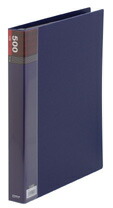 第一人者体育館 名刺保持者A4判30穴 3倍泡立つPP手合い A4 タテ型 青 39Wアオ 第一人者体育館 4971660002436