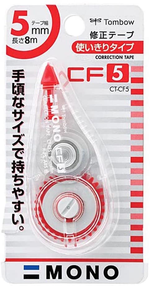 トンボ鉛筆 MONO 修正テープ CT-CF5 トンボ鉛筆 4901991703313|オフィスジャパン