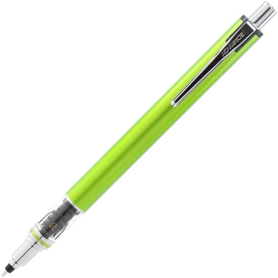三菱鉛筆 シャープペンシル クルトガアドバンス 0.5粍 菩提樹緑であること M55591P.5 4902778220894