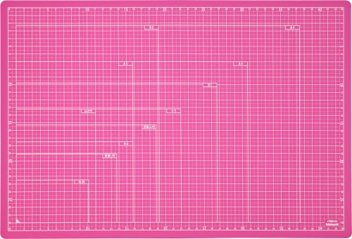 Office Japan Nakabayashi Folding Cutting Mat A3 Pink Ctmo A3p