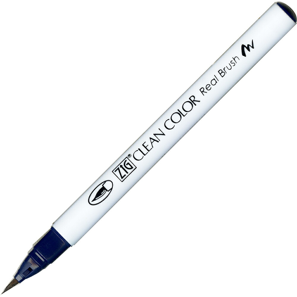 RB6000AT035 クリーンカラーリアルブラッシュ ディープBL 呉竹 4901427191806（360書き割り）