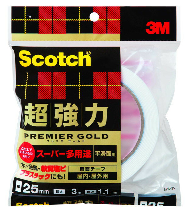 スリーエムジャパン プレミアゴールドスーパー SPS-25 25mm×3m 4548623157313(5セット)