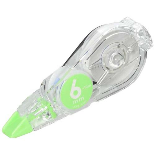 3M スコッチ 修正テープ微修正詰替用 6mmx10m グリーン SCPR6NN(360セット)|オフィスジャパン