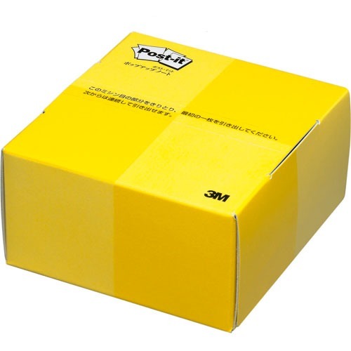 POP-300Yﾚﾓﾝ スリーエムジャパン Post-it POP-300Y ポップアップ 檸檬 4901690009587（70仕掛ける）