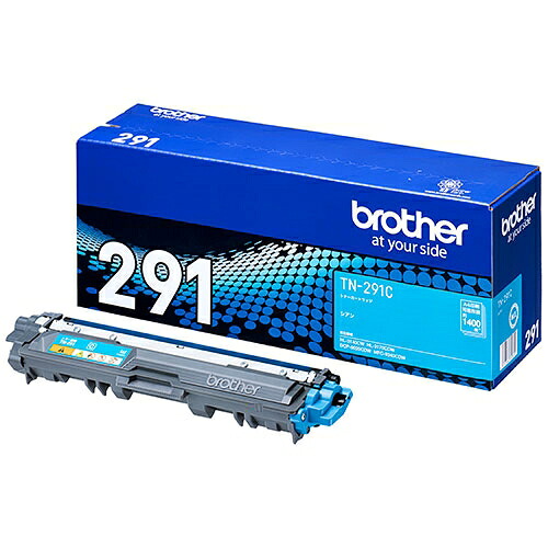 ブラザー トナーカートリッジTN-291C シアン 4977766719315