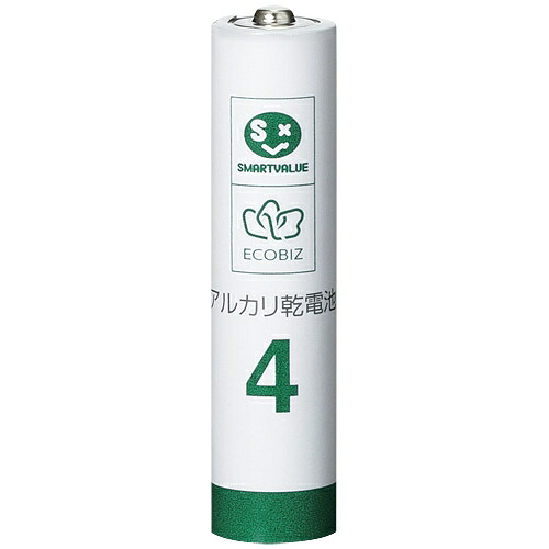 アルカリ乾電池 単4×480本 N214J-40P-12 スマートバリュー 4547345046677 9,516円
