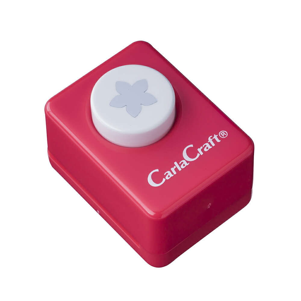 長い巻き毛 スモールサイズクラフトパンチ キキョウ M CP-1キキョウ カール事務器 4971760144814