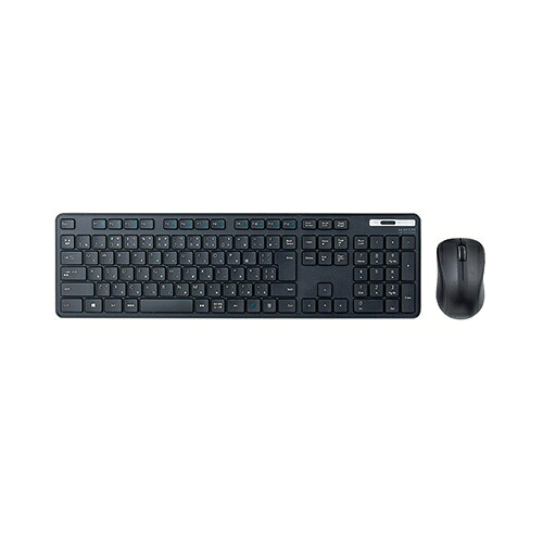 エレコム 抗菌無線キーボード&マウスTK-FDM110MKBK 4549550204989