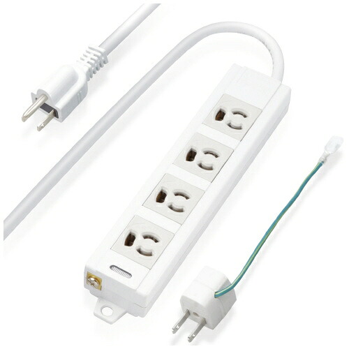 エレコム OAタップ4個口 T-ECOH34100NM 10m 4549550120104