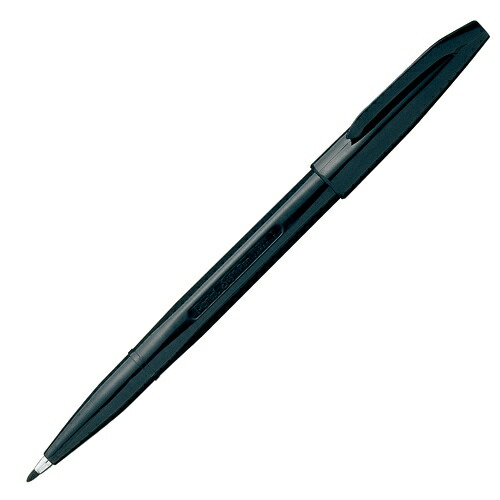 ぺんてる サインペン S520A100 黒 100本 4902506310132