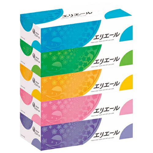 大王製紙 エリエール ティッシュー 60箱 2147345164276｜オフィスジャパン