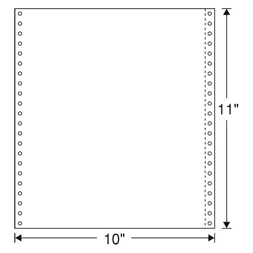 日本通信紙 白紙ストックフォーム 10X11 2000枚 4518486000279
