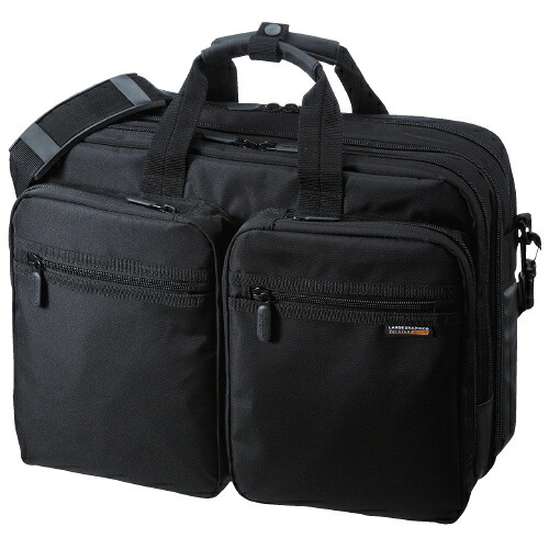 サンワサプライ 商行為御徒面子BAG-3WAY21BK 黒いこと 4969887746233