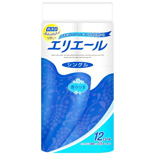 大王製紙 エリエール トイレットペーパー S 12R×6P 2147345320320