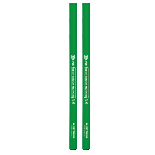 クツワ 鉛筆の蛍光マーカー2 PA005GR クツワ 4901478139598（40セット）