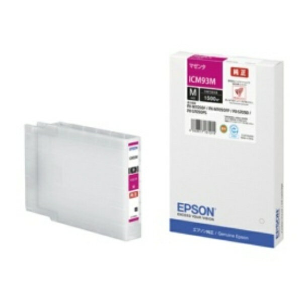 ＥＰＳＯＮ インクカートリッジマゼンタＭサイズ ICM93M 4988617161214