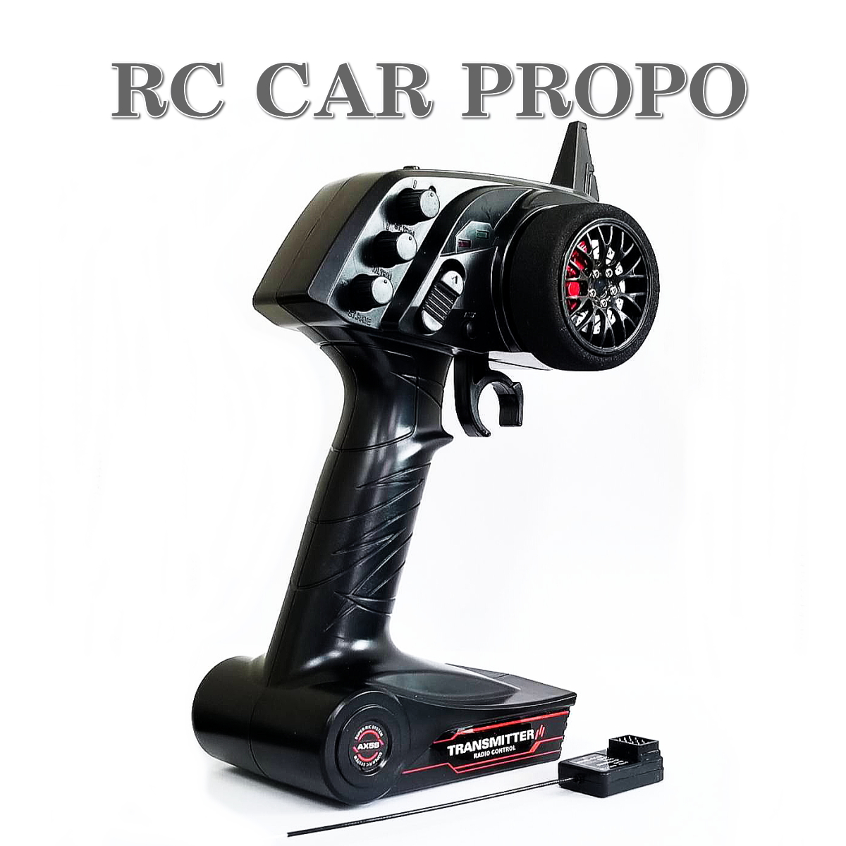 プロポセット ラジコンプロポセット ラジコンプロポ プロポ RCカー プロポ ドリラジ RCカー ラジコン用 2.4Ghz 3ch  送信機 受信機 セット