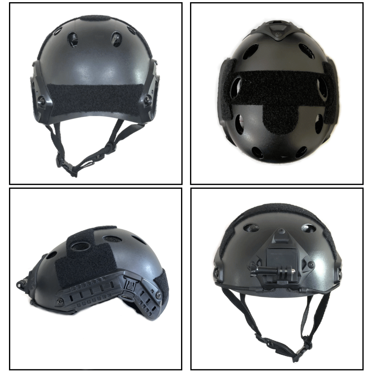 市場 タクティカル ミリタリー ヘルメット ファスト タクティカルマウント Gopro カメラマウント付き 固定マウント アクションカメラ