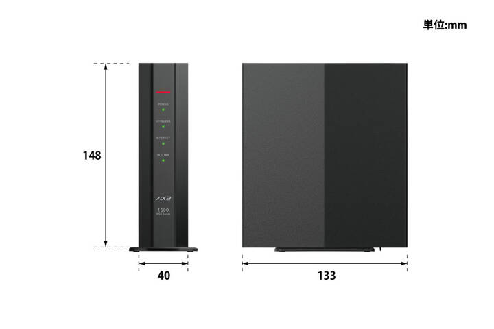 【在庫あり平日即日発送】BUFFALOバッファロー無線ルーターWSR-1500AX2S-WHホワイトリテール品(正規製品)