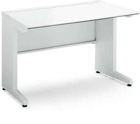 【短納期品!!】コクヨ iSデスク[アイエス][平机(センター引き出しなしタイプ)][W1000&times;D700&times;H720mm][配線機能付き][天板カラー ホワイト色]オフィス,SOHO,パソコン机,ご自宅,店舗,病院,福祉施設,役所,学校,学習塾向け(SD-ISN107LSPAWN)｜オフィス主任