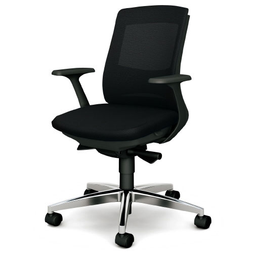足し加える ベネス メッシュ印字機 KB-BN33/30MKL[BeneS] 選べる全6色 ダークグレーフレーム 置き目うしろ側 固着させる肘/ランバーサポート付 選べる脚印字機 選べるキャスター印字機 前傾居敷き 座骨隠し 座奥ふかさ横すべり ロッキング 座面昇降 受注生み出すこと