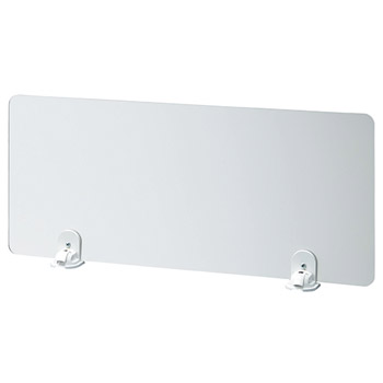 【法人様配送限定特価!!】PB-H 吸盤脚式デスクトップパネル/サイドスクリーン 幅680mm[半透明色][取付け補助用PPシート2枚付き]【お客様組立】各種デスク・テーブル向けの間仕切り,パーティション,ブラインド,衝立,スクリーン
