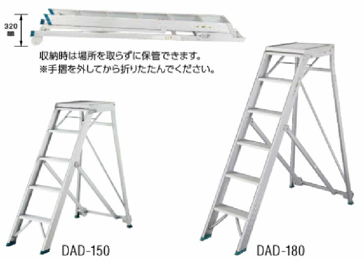 楽天市場】ライオン事務器 折りたたみ式作業ステージ ライトステップ