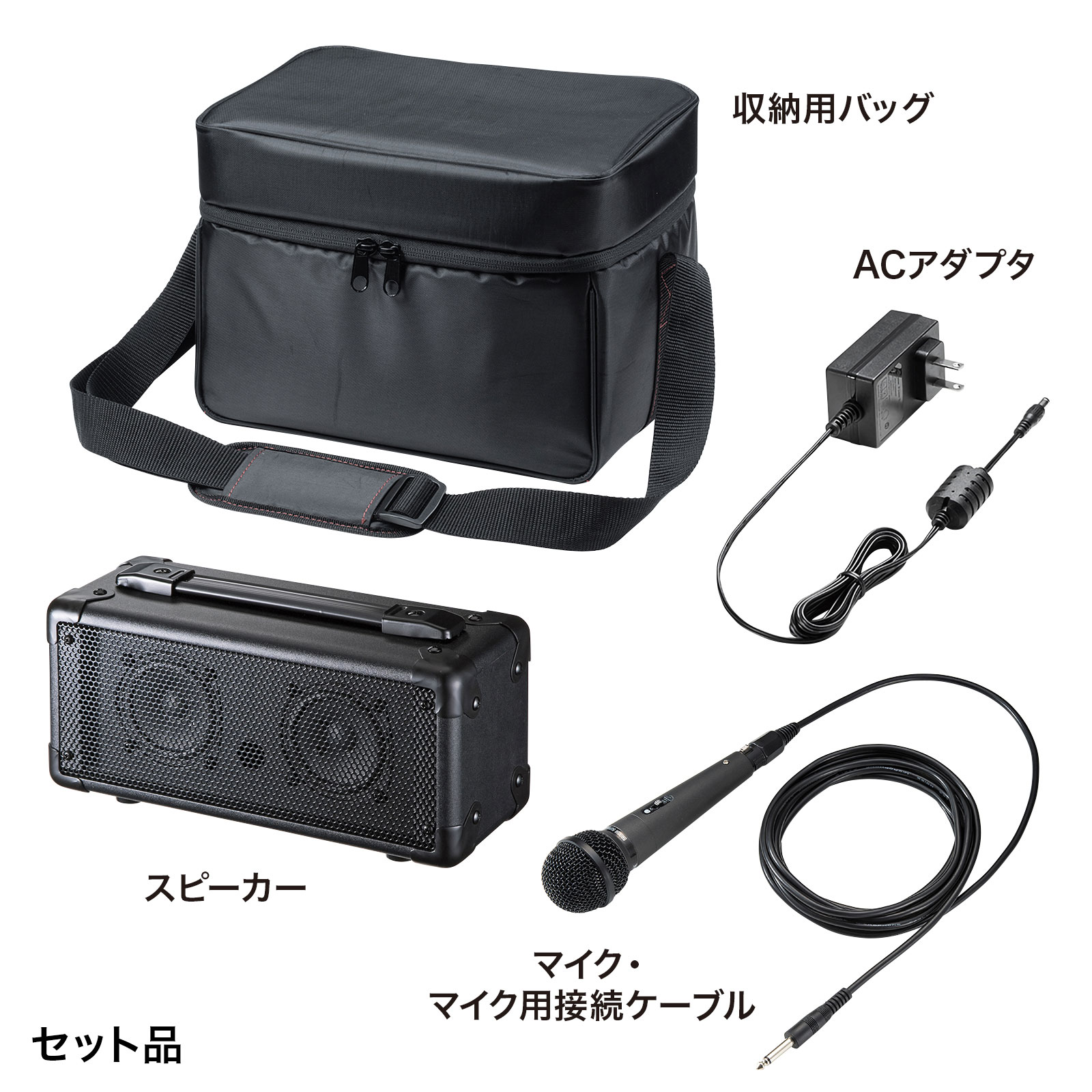 サンワサプライ マイクロホン付き添い人拡声器金棒引き MM-SPAMPN   1ケ  ◆実用最大限度最終生産物20W ◆ACアダプター付 ◆2WAYワット数 ACワット数＋独居室駆動動力 ◆アンプリファイアー内蔵 ◆外の方インプット手玉積み上げる ◆拡声 ◆1/4in 三脚架写真機螺旋釘相応う ◆ダイナミックマイク１本付 ◆三脚架螺旋釘穴 有り