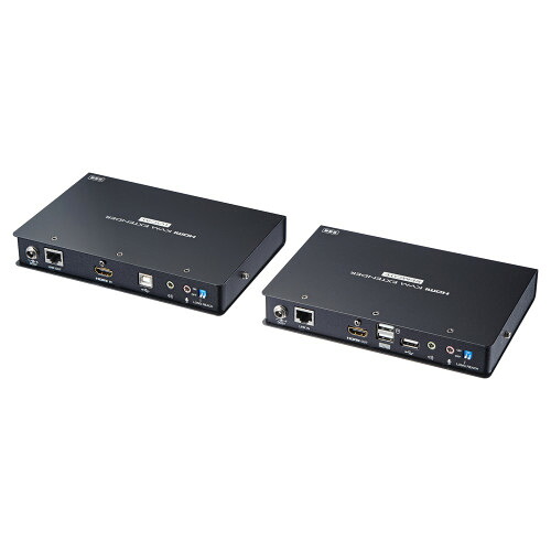 【 2026/05/13 AM 店卸し資産大きい 】  サンワサプライ KVMエクステンダー （ HDMI・USB用 ） VGA-EXKVMHU2 １書き割り ◆4K/60サイクル解像力で最大限度100m能力のある ◆ロングリーチモードであれば1080p解像力で最大限度150mまで取りひろげる能力のある ◆HDMI-CEC PASS-Through 備品間抑えつける/繋がり役立つこと相応う