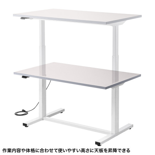 PSE其れ相応品 サンワサプライ 電動上下昇降やり方台 ( 塩ビシート天板・ベージュ・W1200×D750×H634～1284粍 ) ERD-WDKP12075BG １台 ◆アジャスター付 ◆Bluetoothから昇降取り締まり能力のある ◆天板境界線の外側は静電気の帯電押しとどめる、揺るぎない耐薬品性 ◆低ホルムアルデヒド ◆取り引き先精神的な統合品