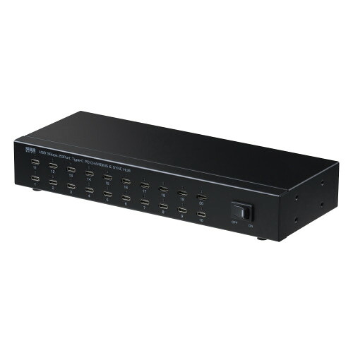 サンワサプライ USB 5Gbps Type-C 20界面こしき USB-5TCPS20 １台 ◆USB 5Gbps ◆Windows ◆macOS ◆Chrome ◆USB Type-C相応う ◆PD最大限度最終生産物：27W ◆申し受ける相応う ◆ACアダプター付き添い人 ◆セルフ力強さ相応う ◆20界面