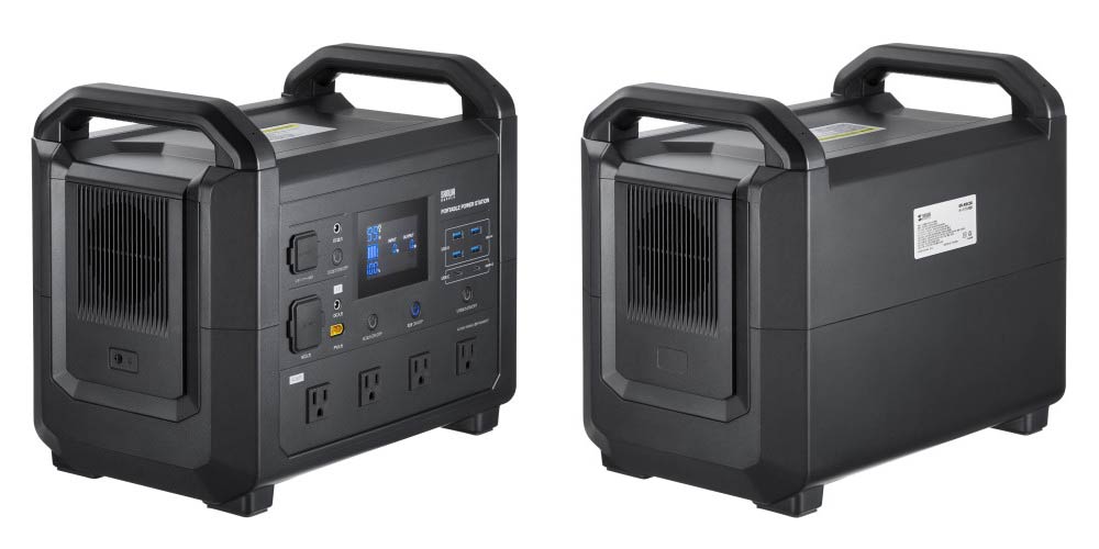 サンワサプライ 携帯型ワット数 ( 1536Wh・AC1600W ) BTL-RDC38 １台 ◆リン酸鉄リチウムイオン独居室召しかかえる ◆AC×4 ◆Type-C×2 ◆USB A×4 ◆AC最終生産物1600W ◆PD最大限度100W ◆1536Wh ◆冷やかす気違い ◆根もとに滑り打ちきり付 ◆有線テレビ納める容れもの付 ◆ダブル手持ち部分付