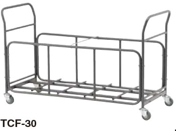 アイリスチトセ TCCF-700 折りたたみチェア専用台車 TCF-30【25脚収納可能】【キャスター付】【お客様組立】※チェアは商品に含まれておりません