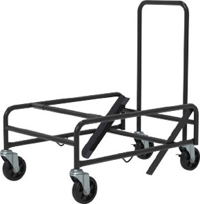 アイリスチトセ MELECA メッシュスタッキングチェア専用 ML台車30[30台積載可能][お客様組立]※チェアは商品に含まれておりません