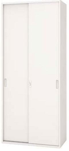 アイリスチトセ SSNシリーズ 引戸書庫 H2100mm SSN40-21S-W/B 1台 選べるカラー全2色 W900×D400×H2100mm/有効寸法:W860×D341×H2050mm 重量:58kg 下置き用ベース/棚板6枚付 抗ウィルス取っ手 お客様組立 オフィス,SOHO,事務所,福祉施設,病院,公共施設,学校,学習塾向け
