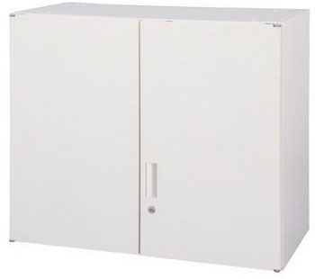 【期間限定特価!!4/26(日)迄】アイリスチトセ SSNシリーズ 両開き書庫 H750mm 上下兼用 1台 SSN45-07H/SSN40-07H-W ホワイト色 選べる奥行450/400mm W900×D450/400×H750mm/有効寸法:W860×D425/357×H685mm 重量:27/26kg 棚板1枚付 抗ウィルス取っ手 お客様組立