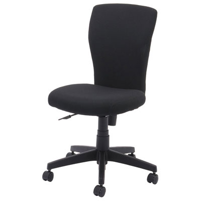 ナカバヤシ RZC-605 ソフトバックチェア 1脚 選べる張地カラー全2色(布張り) 肘なし 背もたれロッキング 座面上下昇降 選べるキャスタータイプ お客様組立 オフィス,SOHO,自宅,福祉施設,病院,公共施設,学校,学習塾向け
