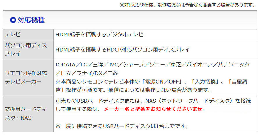 アイ オー 2TB HVTR-T3HD2T 同時録画数と録画容量を中心に録画にこだわったシンプルなハードディスクレコーダー データ機器 １台 ３ 番組同時録画対応ハードディスクレコーダー 最大15%OFFクーポン データ機器