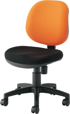 関家具 カララチェア[Karara] 1脚[選べる張地カラー全10色(布張り)][肘なし][ローバック][ナイロンキャスター][座面昇降][ロッキング強弱調節][お客様組立家具]オフス,SOHO,オフィス,SOHO,病院・福祉施設,ご自宅向け