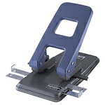 【J30187】【プラス】ペーパーパンチ NO.900 ブルー【文具雑貨】