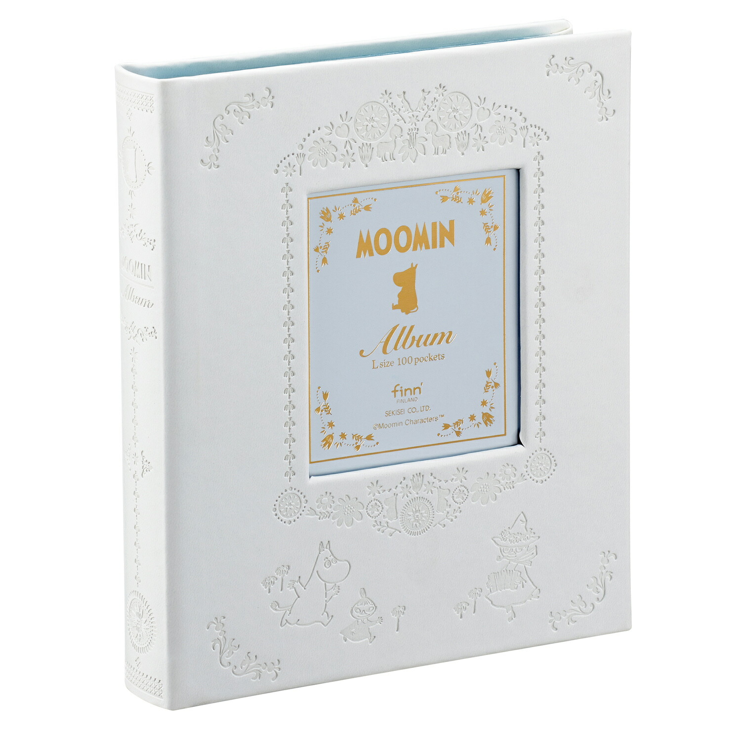 楽天市場】ムーミン × finn' フレームアルバム L判 2段 100枚収納