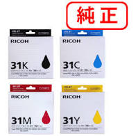楽天市場】RICOH GXカートリッジGC31KHブラック（純正） : オフィス