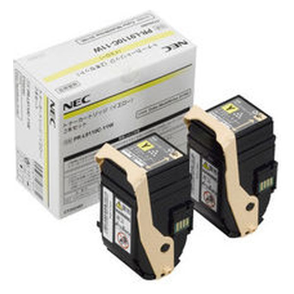 NEC PR-L9110C-11W イエロー 2本セット トナーカートリッジ(純正)|オフィスサポートBPネットSHOP