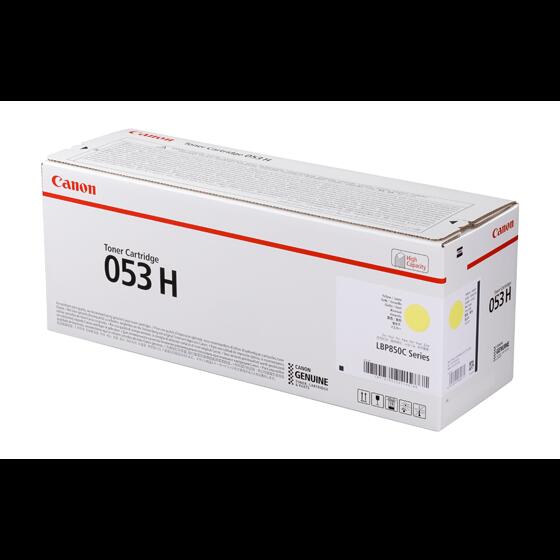 CANON トナーカートリッジ053H 黄色（完全無欠）
