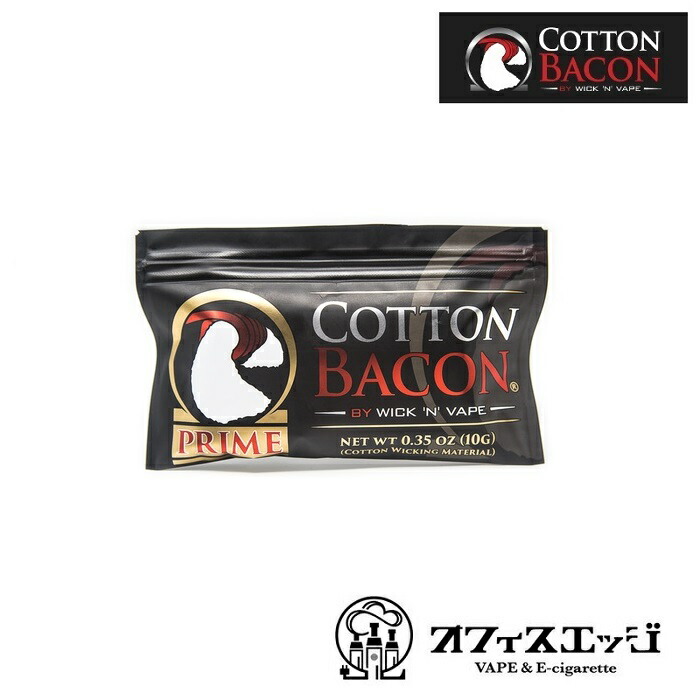 楽天市場 Wick Nvape Cotton Bacon Prime コットンベーコンプライム コットン ベイプ 電子タバコ ウィック Vape 綿 ビルド リビルダブル Rba G 34 電子タバコ専門店 オフィスエッジ