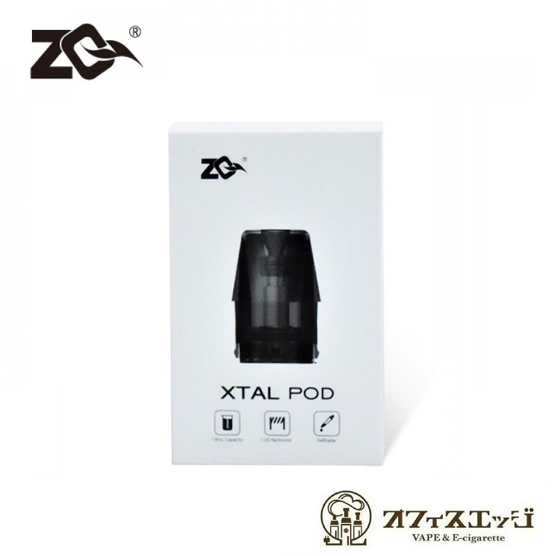 楽天市場 Zq Xtal 交換用podカートリッジ 1 8ml 4pcs入り ゼットキュー クリスタル エクスタル ポット ポッド スペア ベイプ 電子タバコ Vape H 17 電子タバコ専門店 オフィスエッジ