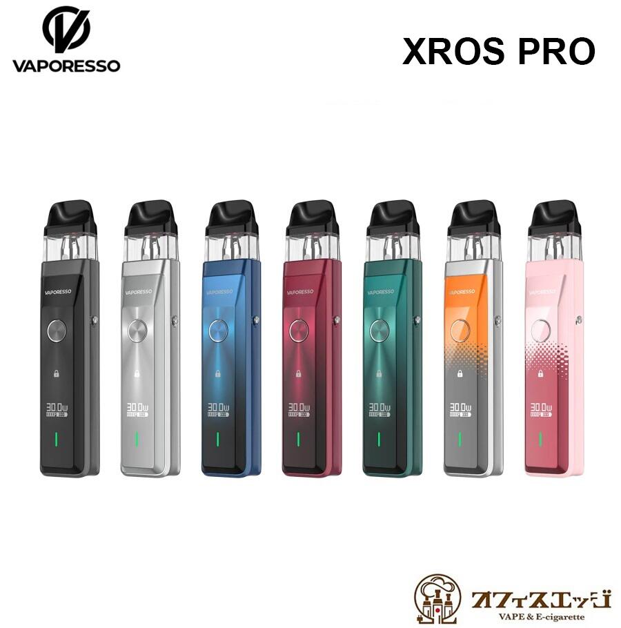 Vaporesso XROS PRO KIT 1200mAh 2ml ベパレッソ クロスプロ スターターキット 電子タバコ ベイプ vape 本体 ベポレッソ 水タバコ 小型 持ち運びシーシャ 携帯 水蒸気 禁煙グッズ [R-29]